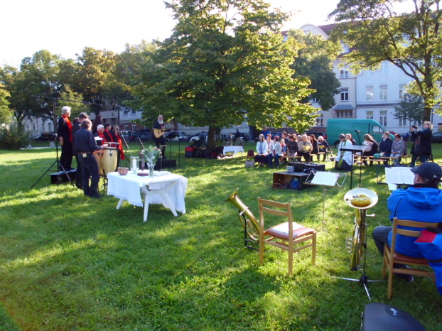 17. September: Gottesdienst im Bleicherpark
